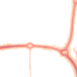 Night-time road noise heatmap for SS14 3SL