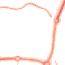Night-time road noise heatmap for SS14 3SQ