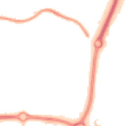 Night-time road noise heatmap for SS14 3TA