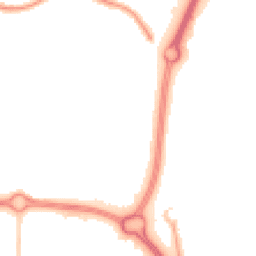 Night-time road noise heatmap for SS14 3TF