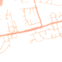 Daytime road noise heatmap for SS16 4AA