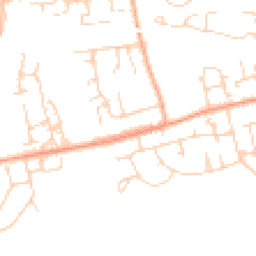 Daytime road noise heatmap for SS16 4AB