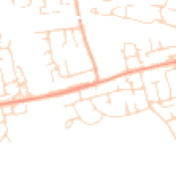 Daytime road noise heatmap for SS16 4AD