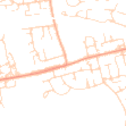 Daytime road noise heatmap for SS16 4AE