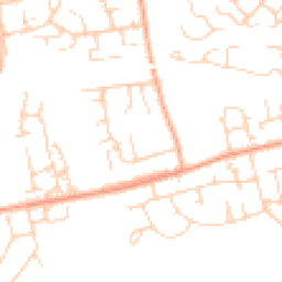 Daytime road noise heatmap for SS16 4AW