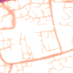 Daytime road noise heatmap for SS16 4AX