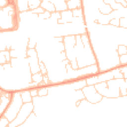 Daytime road noise heatmap for SS16 4BA