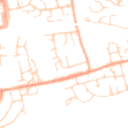 Daytime road noise heatmap for SS16 4BD