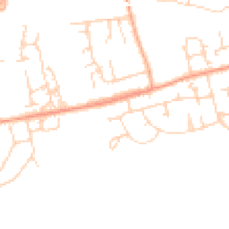 Daytime road noise heatmap for SS16 4BN