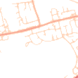 Daytime road noise heatmap for SS16 4BS