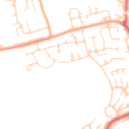 Daytime road noise heatmap for SS16 4BT