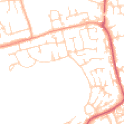 Daytime road noise heatmap for SS16 4BU