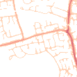 Daytime road noise heatmap for SS16 4BY