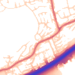 Daytime road noise heatmap for SS16 4DF