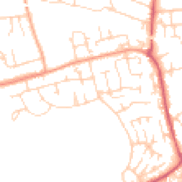 Daytime road noise heatmap for SS16 4DQ