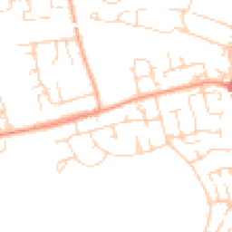 Daytime road noise heatmap for SS16 4DU