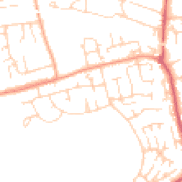 Daytime road noise heatmap for SS16 4DW