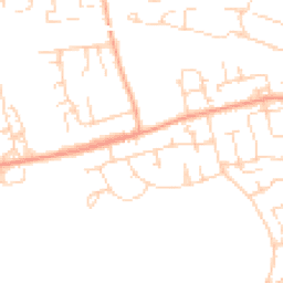 Daytime road noise heatmap for SS16 4DX