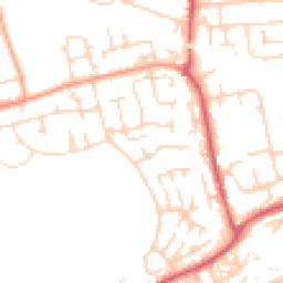 Daytime road noise heatmap for SS16 4HP