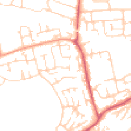 Daytime road noise heatmap for SS16 4HS