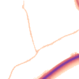 Night-time road noise heatmap for SS16 4LG
