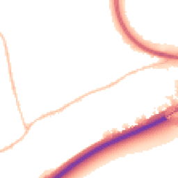 Night-time road noise heatmap for SS16 4LZ