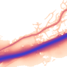 Daytime road noise heatmap for SS16 4RE