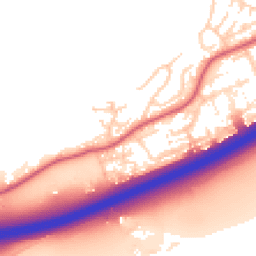 Daytime road noise heatmap for SS16 4RJ