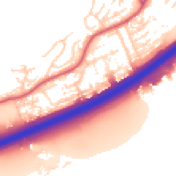 Daytime road noise heatmap for SS16 4SH
