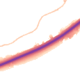 Night-time road noise heatmap for SS16 4SH