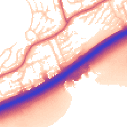 Daytime road noise heatmap for SS16 4SS