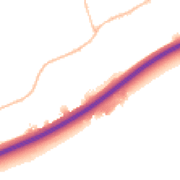 Night-time road noise heatmap for SS16 4SS