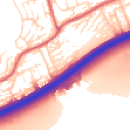 Daytime road noise heatmap for SS16 4ST