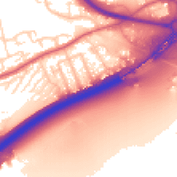 Daytime road noise heatmap for SS16 4TU