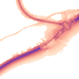 Night-time road noise heatmap for SS16 4TY