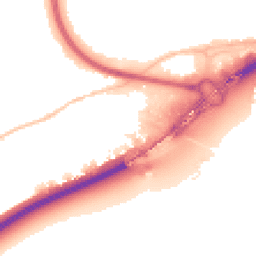 Night-time road noise heatmap for SS16 4TZ