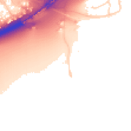 Daytime road noise heatmap for SS16 4UH