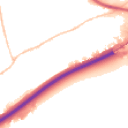 Night-time road noise heatmap for SS16 4XB