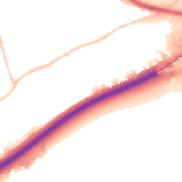 Night-time road noise heatmap for SS16 4XD