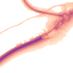Night-time road noise heatmap for SS16 4XJ