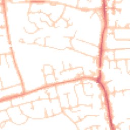 Daytime road noise heatmap for SS16 4XS