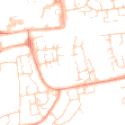 Daytime road noise heatmap for SS16 5BL