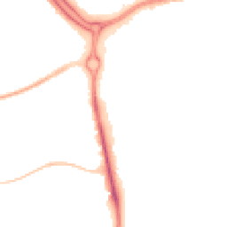 Night-time road noise heatmap for SS16 5GD