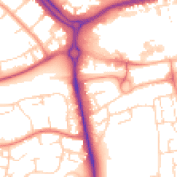 Daytime road noise heatmap for SS16 5GH