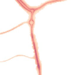 Night-time road noise heatmap for SS16 5GH
