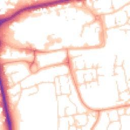 Daytime road noise heatmap for SS16 5GJ