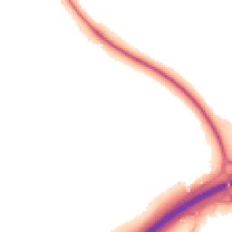 Night-time road noise heatmap for SS16 5JS