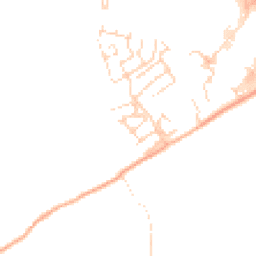 Daytime road noise heatmap for SS16 5JZ
