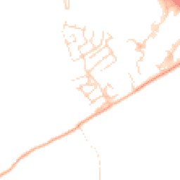 Daytime road noise heatmap for SS16 5LE