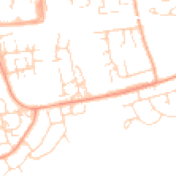 Daytime road noise heatmap for SS16 5UZ